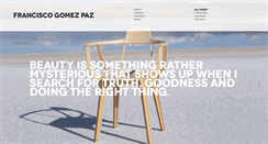 Desktop Screenshot of gomezpaz.com